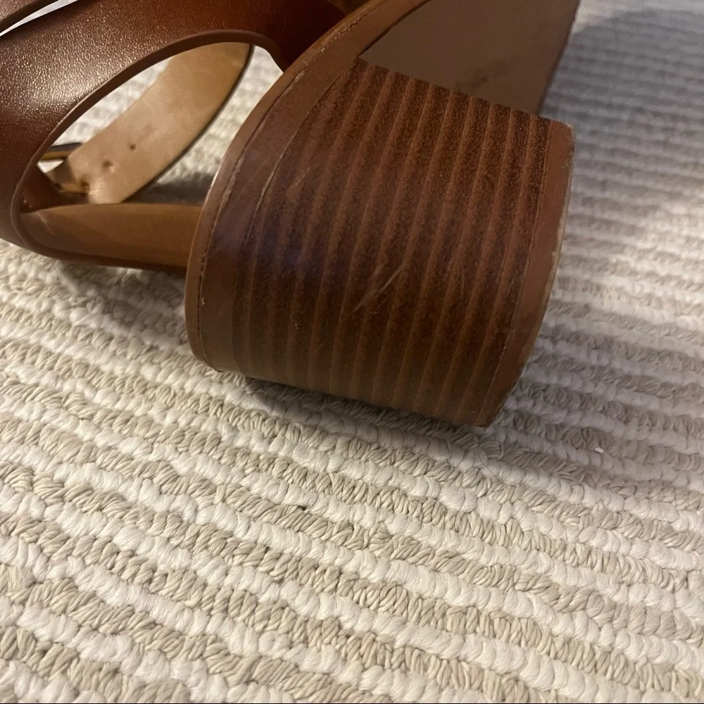 Zara Trafaluc Block Heeled Sandals EU 37 - Picture 6 of 6
